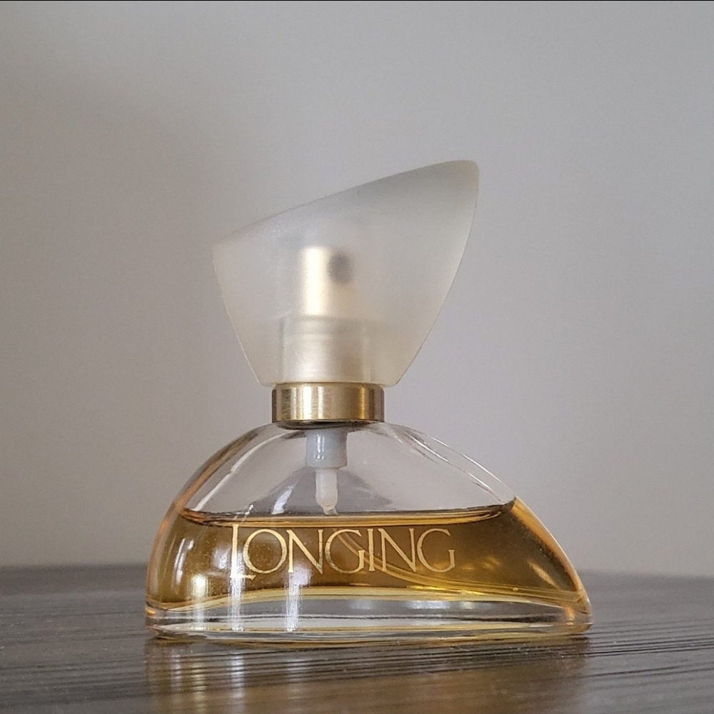 Vintage Coty LONGING Cologne Spray 0.5oz Bottle